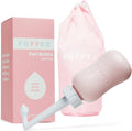 Popped Peri Bottle front view pink postpartum care portable bidet