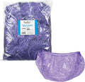 ForPro Professional Collection purple disposable spa liners front view