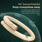 Pink BuggyBands mosquito bracelet with replacement cores