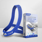 Vivélle CPAP chin strap front view for snoring prevention.