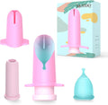 Mottery Menstrual Cup Applicator and Steamer front view for easy period care.
