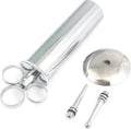 Precise Canada Ear Wax Removal Syringe front view professional metal irrigation tool.