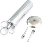 Precise Canada Ear Wax Removal Syringe front view professional metal irrigation tool.