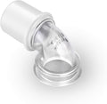 Optimalbo replacement elbow and swivel for DreamWear CPAP mask front view
