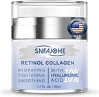 Snfajohe Instant Face Lift Cream front view jar and packaging
