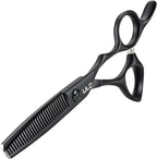 ULG texturizing shears professional stainless steel 30 teeth thinning scissors front view
