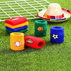 Full collection of 16 pieces sports sweat bands for kids