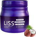 Zixgiah Liss Alisado Protein Correction Hair Cream front view purple jar