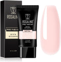 Rosalind soft pink poly nail extension gel tube front view