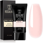 Rosalind soft pink poly nail extension gel tube front view