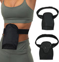 FIRRKEP Waterproof Ostomy Bag Cover front view showing olive green waterproof fabric.