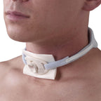 Posey Foam Trach Tie Medium front view tracheostomy tube holder