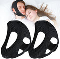 Dpofirs Moccool Anti-Snoring Chin Strap front view adjustable sleep aid.