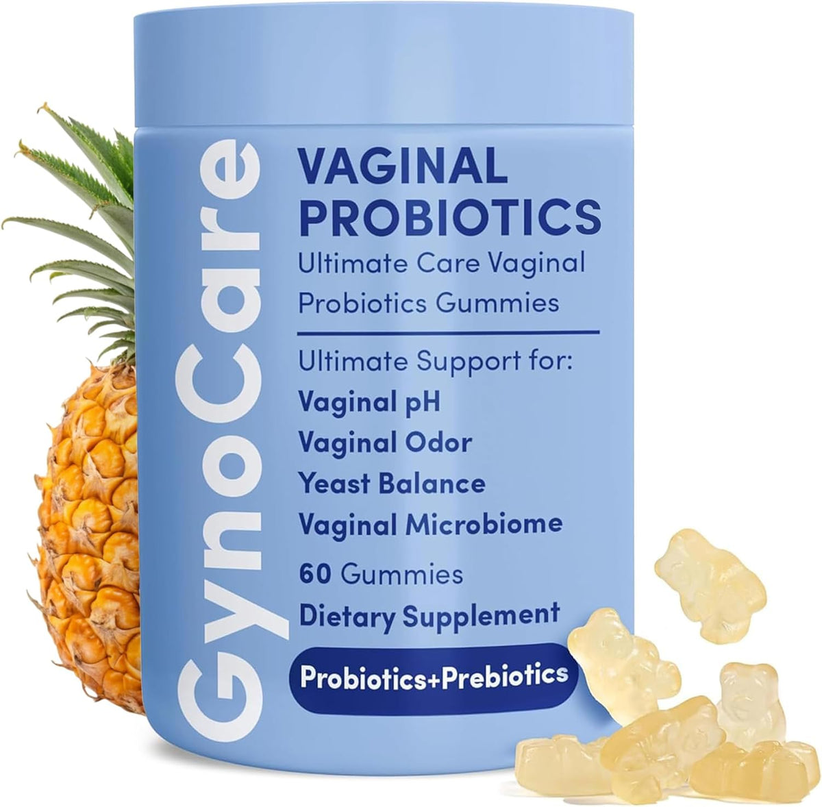 Terramed Just Think Comfort Vaginal Probiotic Gummies front packaging view