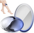 Hoyesch crystal hair eraser front view showing gradient blue finish