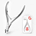 Curvlife Cuticle Nipper 3mm ultra-thin blade front view