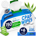 Dura Cleanse CPAP mask wipes 150 count jumbo pack front view
