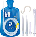 Smokitcen Enema Kit 2L blue bag front view for home detox