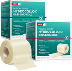 PFDGRVI hydrocolloid tape roll front view packaging for acne and blister care