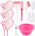 Yoovr 19 piece hair bleach highlighting kit front view