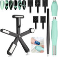 Ebanku 11 Piece Cat Eye Nail Magnet Tool Set front view