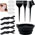 Xarchy 12 Pieces Hair Bleach Kit front view showcasing the complete professional hair coloring accessories setup.