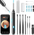 COONYES 1080P HD Ear Wax Removal Tool Camera front view showing the sleek black smart visual ear cleaner wand.
