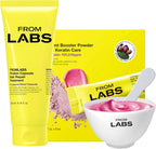 FROMLABS Hair Repair Duo front view showing packaging bottle and powder packets