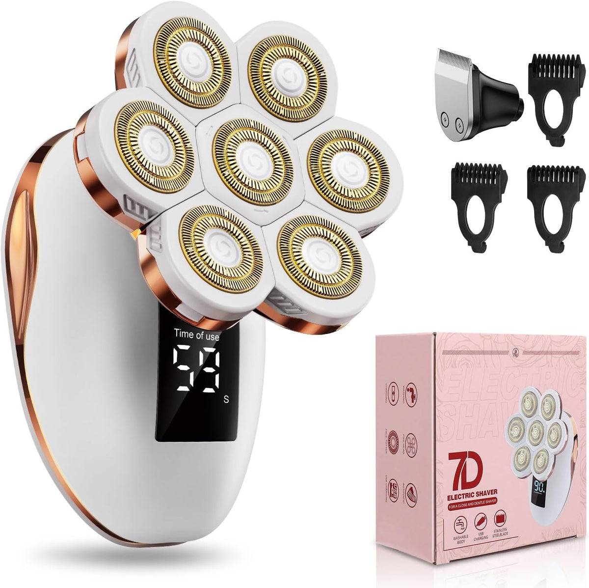 Tayayo 2-in-1 electric razor for women front view