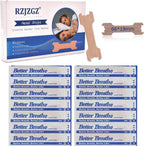 RZJZGZ Large Nasal Strips 60 count box front view for snoring relief.