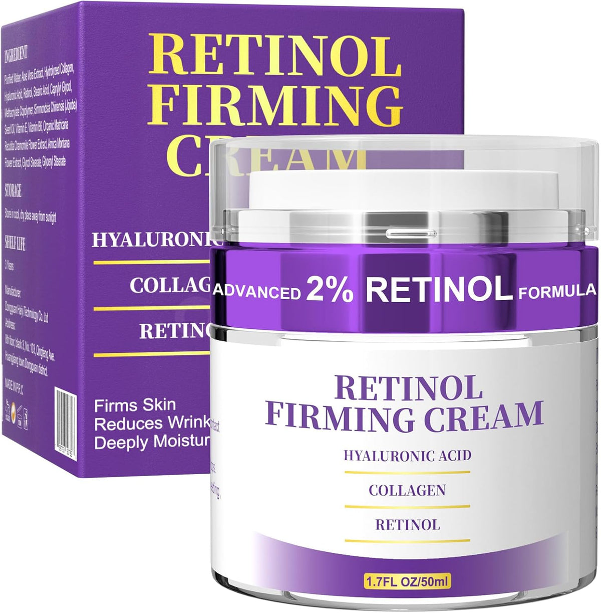 Ippurger Retinol Firming Cream front view for face and neck