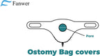 Fanwer medical stoma bag cover belt package contents for active sports use