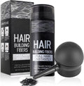 SHIFAKOU hair building fibers bottle with spray applicator front view for instant hair thickening