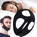 WELEQUT Chin Strap for Sleeping front view showing mesh material.