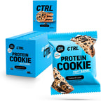 CTRL Cookies n Cream Protein Cookies 12 pack front view showing packaging.