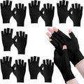 Geyoga fingerless moisturizing gloves front view for dry hands