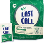 Last Call Drinking Wellness Aid DHM supplement front packaging view for hangover prevention