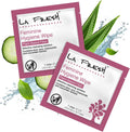 La Fresh Feminine Wipes 50 count box front view for intimate hygiene