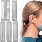STSTR Nasal Cannula Ear Cushions front view grey soft fabric protectors