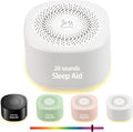 YONSEN travel white noise sound machine front view showing compact controls