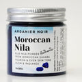 Arganier Noir Moroccan Nila Powder 3 Ounce front view authentic blue indigo powder.