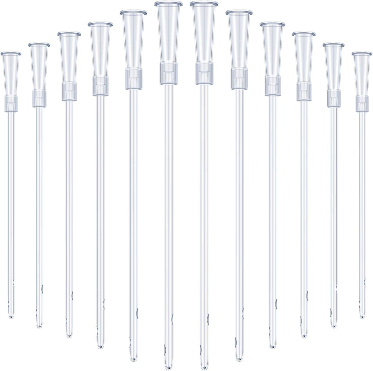 Nuanchu White PVC Replacement Tube Kit front view medical grade catheters.