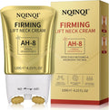 NQINQI AH-8 Firming Neck Cream with Roller front view of the gold tube package
