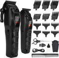 NUTCORE professional hair clippers front view showing sleek ergonomic design and premium stainless steel cutting blades