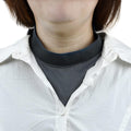 Welsoon Tracheostomy Neck Stoma Cover front view showing breathable mesh fabric.