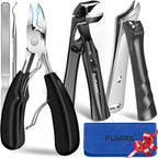 Fumax toenail clippers for thick nails front view
