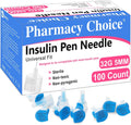Pharmacy Choice 32G 5mm insulin pen needles box front view authentic imported medical supplies