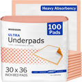 McKesson StayDry Ultra Disposable Underpads 100 count box front view