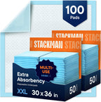 Stack Man Chucks Pads 100-Pack Front View