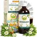 Basic Ayurveda Bhringrajasava 480ml bottle front view for hair growth.